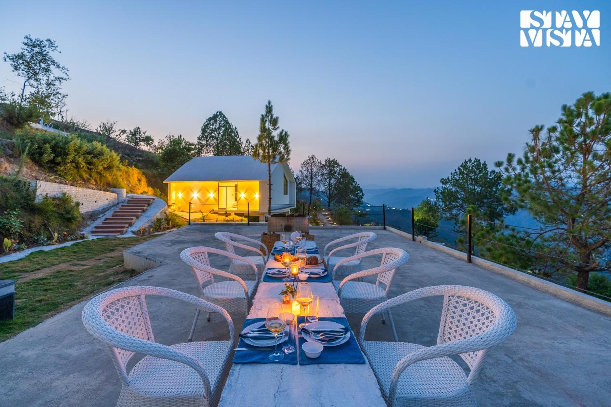Stayvista At Luna Nova With Outdoor Pool - Ranikhet Zewnętrze zdjęcie