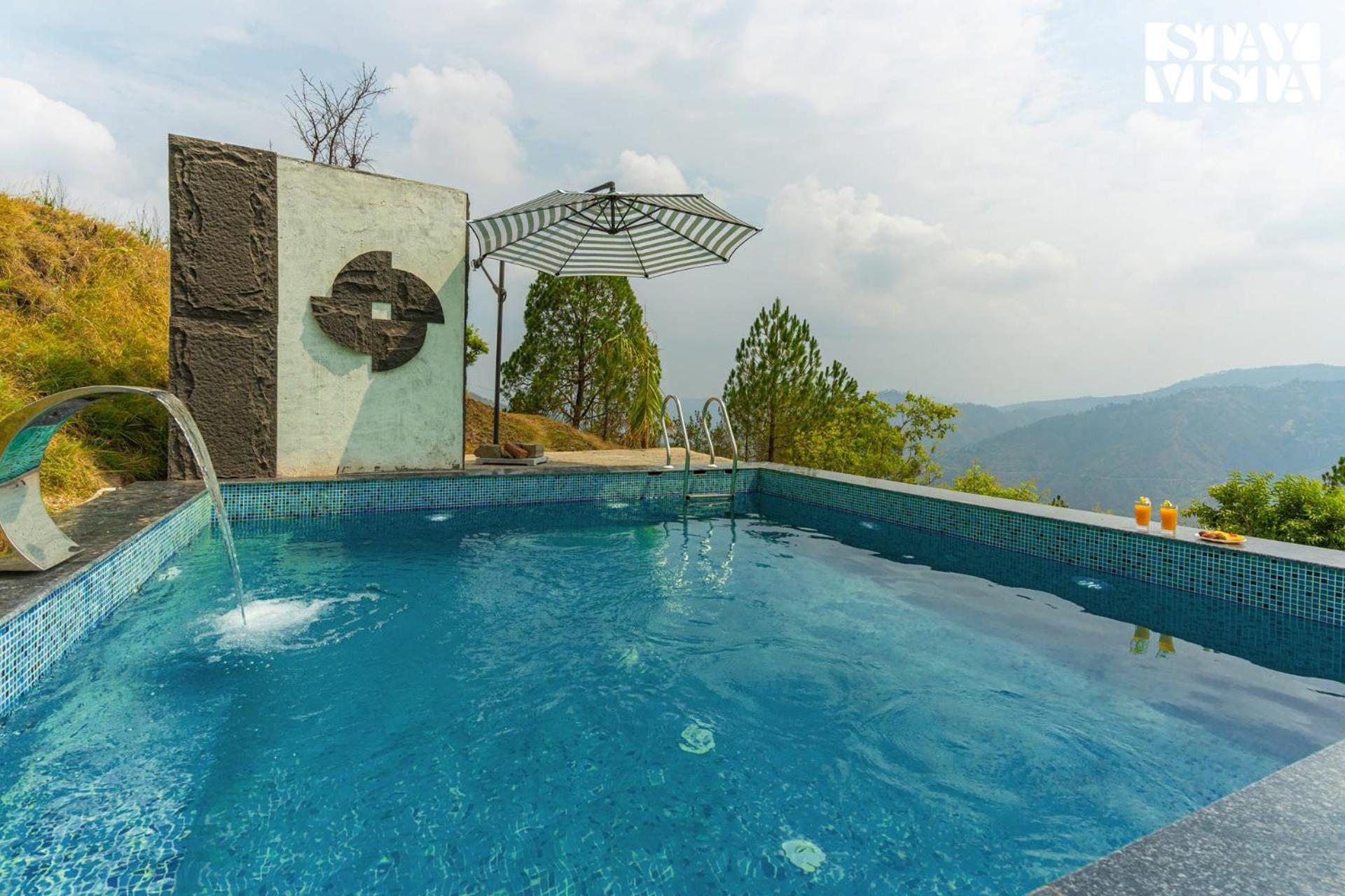Stayvista At Luna Nova With Outdoor Pool - Ranikhet Zewnętrze zdjęcie